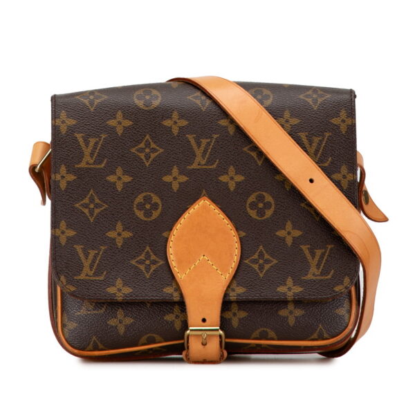 ngpjahluit0t9i58 1 Louis Vuitton Monogram Cult Cher 22 Shoulder Bag Brown