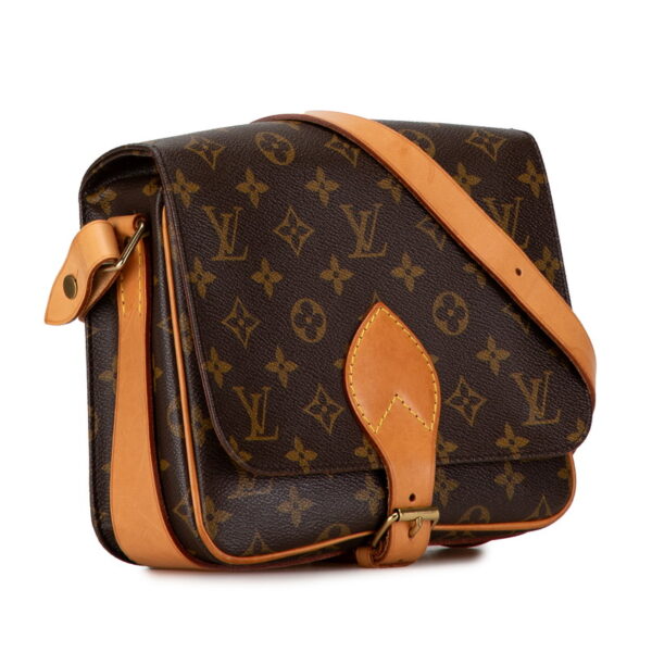 ngpjahluit0t9i58 2 Louis Vuitton Monogram Cult Cher 22 Shoulder Bag Brown