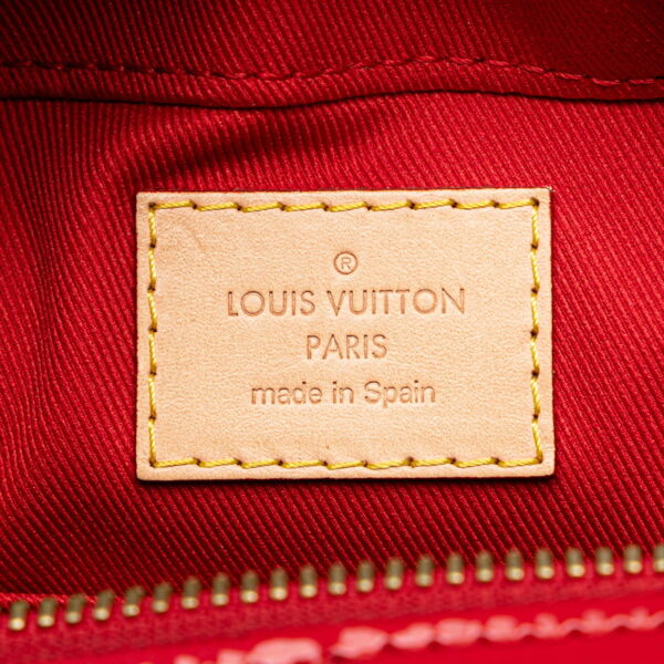 oeb0av7217mxykgl 6 Louis Vuitton Vernis Santa Monica Patent Shoulder Bag Red