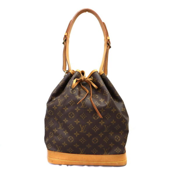 p21 399 1 Louis Vuitton Noe Shoulder Bag Canvas Brown