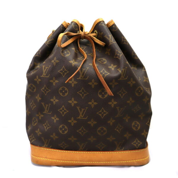 p21 399 2 Louis Vuitton Noe Shoulder Bag Canvas Brown