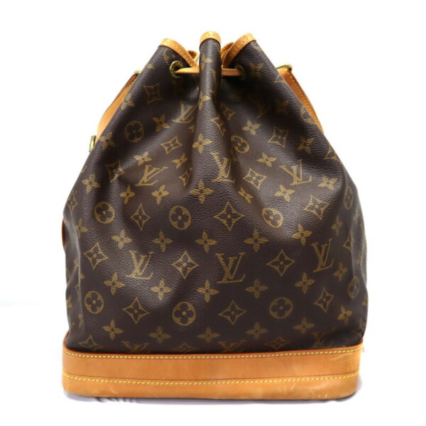 p21 399 3 Louis Vuitton Noe Shoulder Bag Canvas Brown