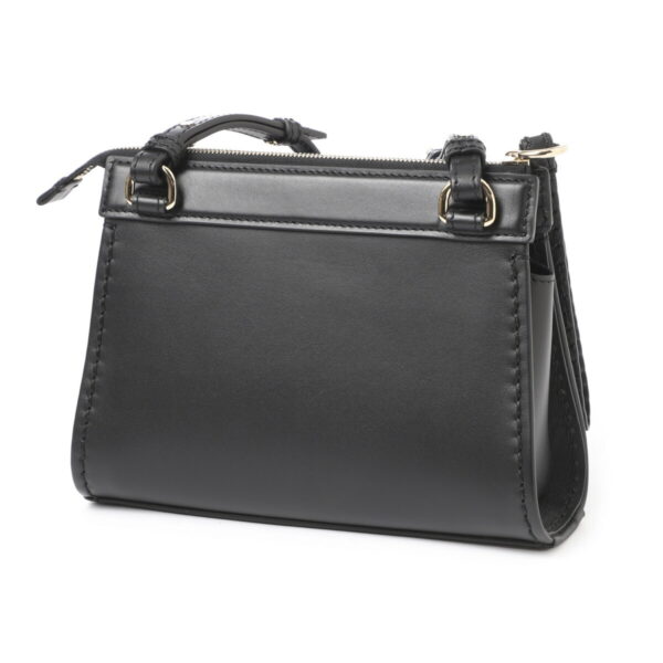 p214i9004 Chloe Edith Crossbody Bag Leather Black