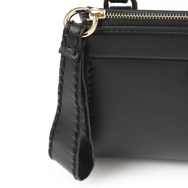 p214i9008 Chloe Edith Crossbody Bag Leather Black