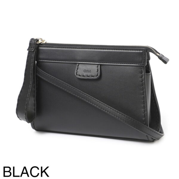 p214i9010 Chloe Edith Crossbody Bag Leather Black