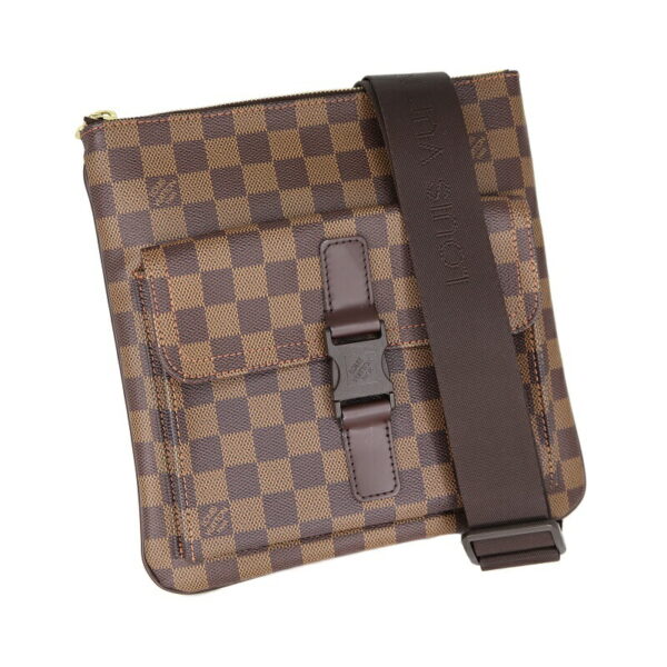 p22 1571 1 Louis Vuitton Pochette Melville Damier Ebene Shoulder Body Bag