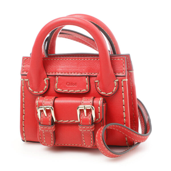 p234i30 636 wk01 Chloe Edith Crossbody Bag Leather Red