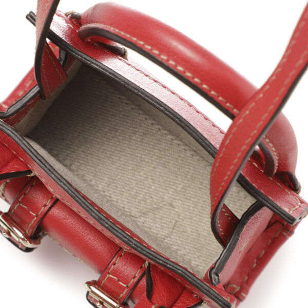 p234i30 636 wk06 Chloe Edith Crossbody Bag Leather Red