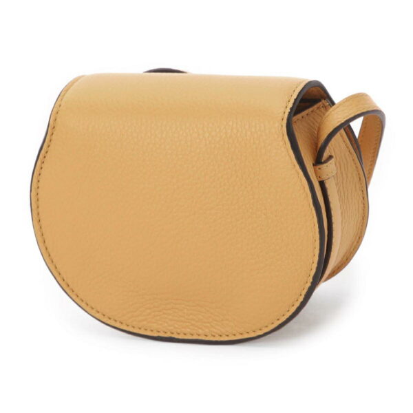 p675i3104 Chloe Marcie Crossbody Bag Leather Apricot