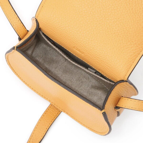 p675i3105 Chloe Marcie Crossbody Bag Leather Apricot