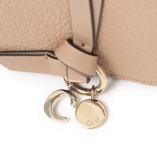 p757f5711 Chloe Alphabet 2Way Shoulder Bag Leather Tan