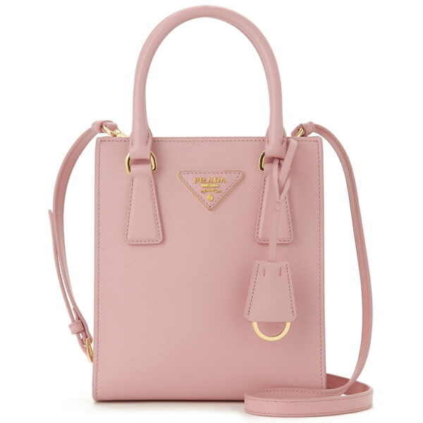 pd1ba358nzvf0442ooo Prada Mini Pochette Handbag Pink