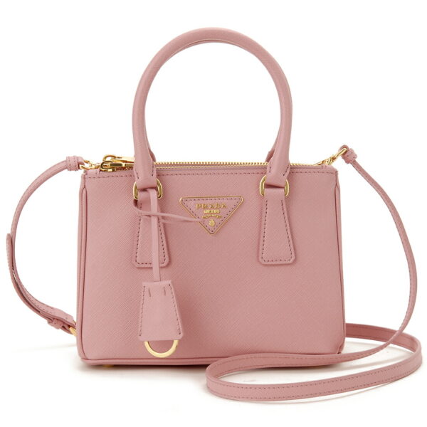 pd1ba906nzvf0442oom Prada Micro 2WAY Shoulder Bag Pink