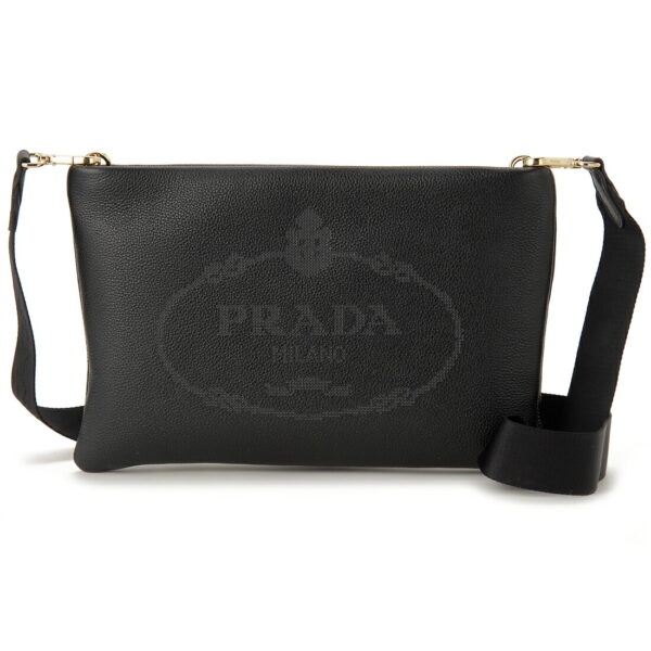 pd1bf1252dkvf0002nlo Prada Shoulder Bag Black