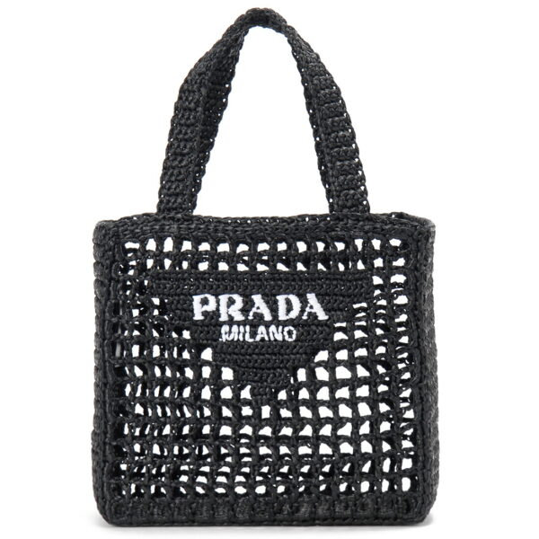 pd1bg4442a2tf0002ooo Prada Raffia Tote Bag