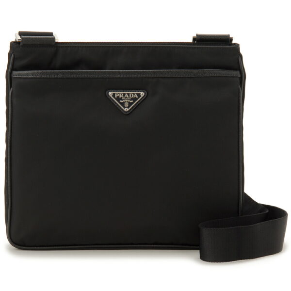 pd2vh1182dmhf0002xoo Prada Nylon Shoulder Bag Black