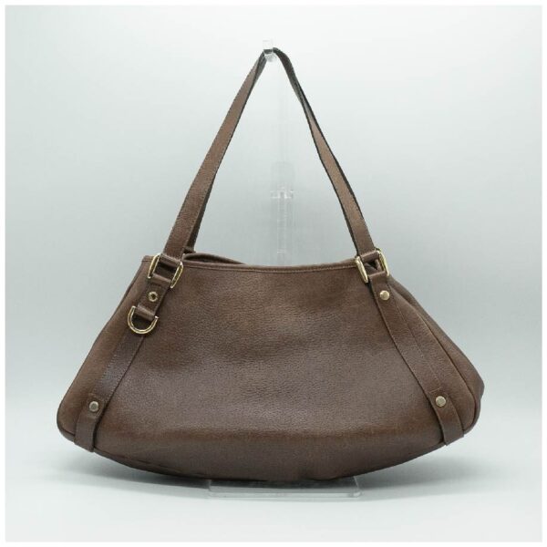 pd335 01 Gucci Guccissima Leather Shoulder Bag Brown