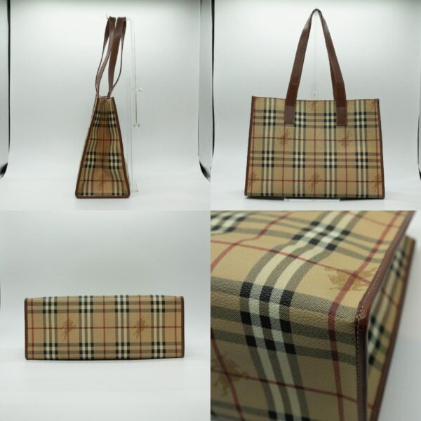 pd388 03 c Burberry Leather Tote Bag Beige