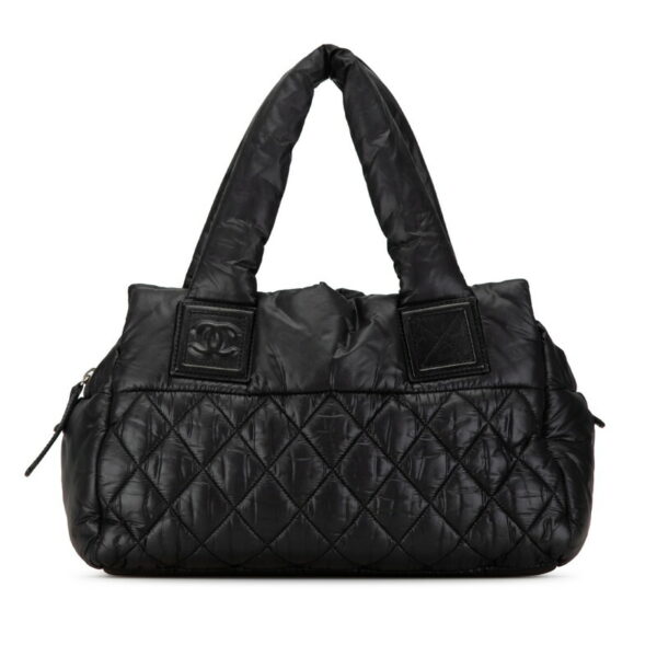 peyvvv6hdgz6h86j 1 Chanel Coco Cocoon Mini Bag Nylon Black