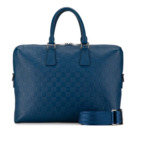 ppmkcdnpype714d3 12 Louis Vuitton Damier Infini Porte de 2WAY Bag Neptunia Blue