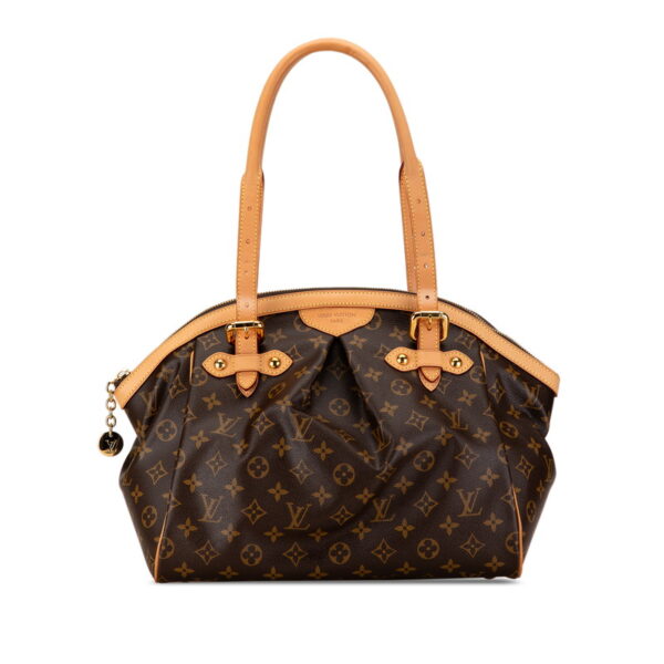 puqp90f9c24euyn4 1 Louis Vuitton Monogram Tivoli GM Handbag Brown