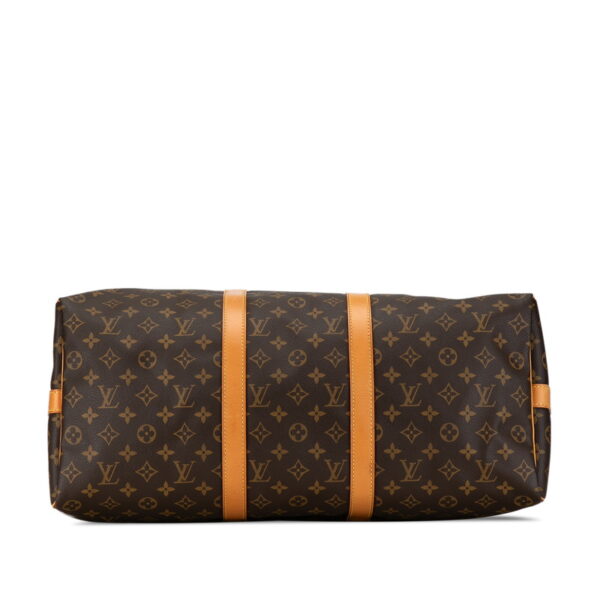 pxwcpx8gg4x7ot8p 4 Louis Vuitton Keepall Bandouliere 50 2WAY Bag Brown