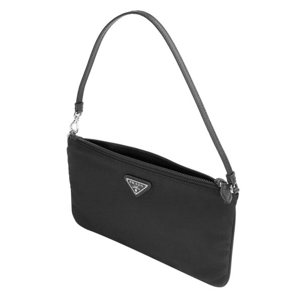 pz1ni545r067f0002 4 Prada Renylon Pouch Black