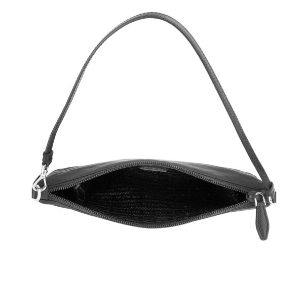 pz1ni545r067f0002 5 Prada Renylon Pouch Black