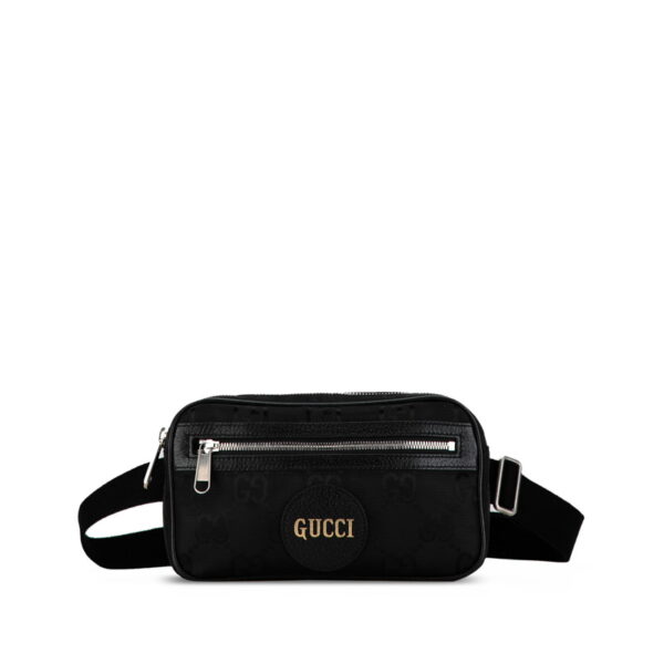 qm25mwrtpdjtp9w5 1 Gucci GG Nylon Waist Bag Black