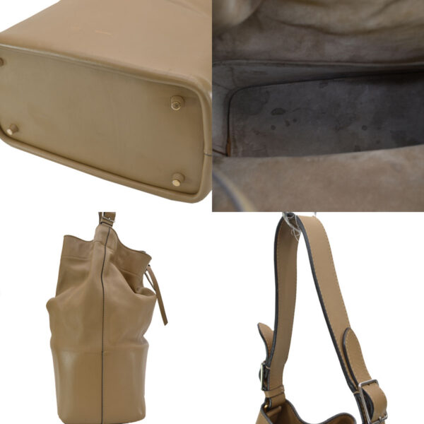 r7031 1 Celine Shoulder Bag Leather Camel