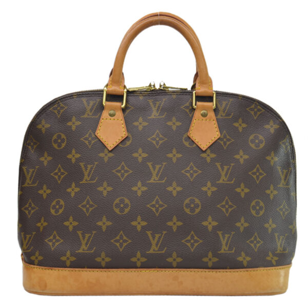 r8154a 2 Louis Vuitton Bag Monogram Alma Brown Canvas