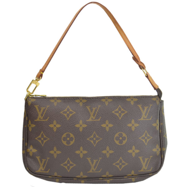 r8170a Louis Vuitton Pouch Monogram Accessory Brown Canvas