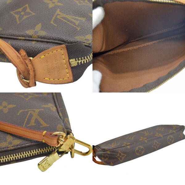 r8170a 1 Louis Vuitton Pouch Monogram Accessory Brown Canvas