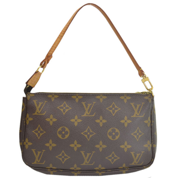 r8170a 2 Louis Vuitton Pouch Monogram Accessory Brown Canvas