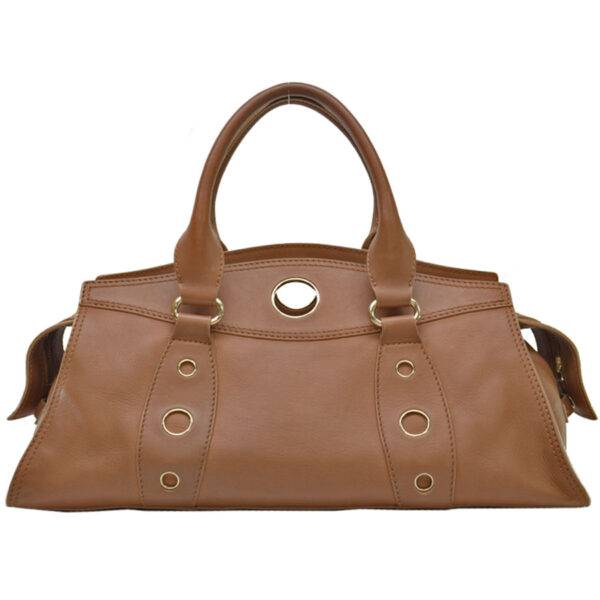 r8934a 1 Celine Handbag Leather Brown