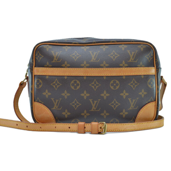 r8961a Louis Vuitton Trocadero Monogram Canvas Crossbody Bag Brown