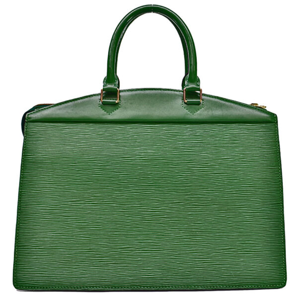 r9057a 1 Louis Vuitton Riviera Epi Leather Handbag Green