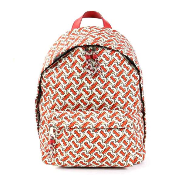 r9778g Burberry Nylon Backpack Orange