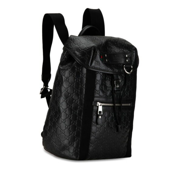 rq6u7by37jijmhyb 2 Gucci Guccisima Rucksack Black