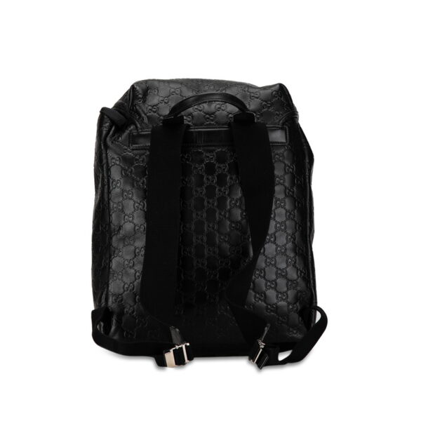 rq6u7by37jijmhyb 3 Gucci Guccisima Rucksack Black