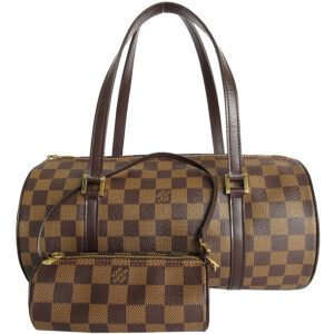 s0057a Louis Vuitton Reporter GM Monogram Handbag Brown