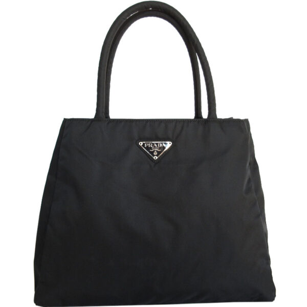 s0226a Prada Handbag Nylon Black