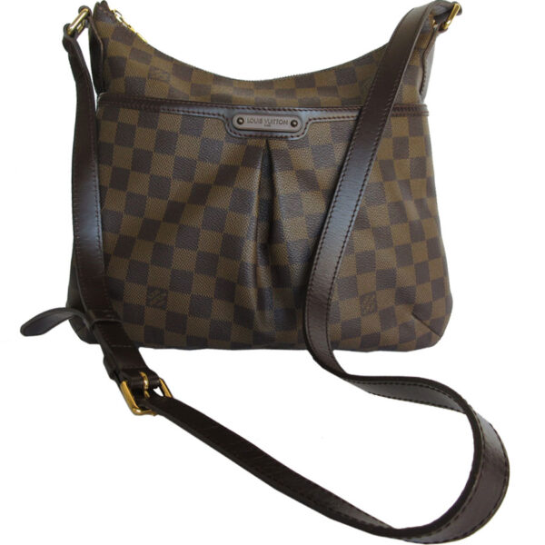 s0229a Louis Vuitton Bloomsbury PM Damier Canvas Crossbody Bag Brown