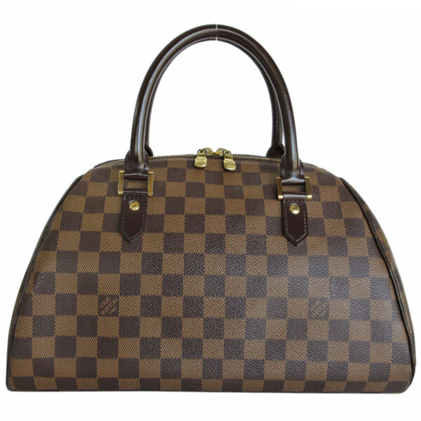 s0230a Louis Vuitton Rivera MM Damier Canvas Handbag Brown