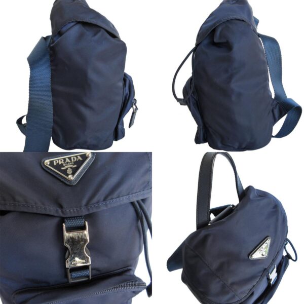 s0234a 2 c Prada Backpack Nylon Blue