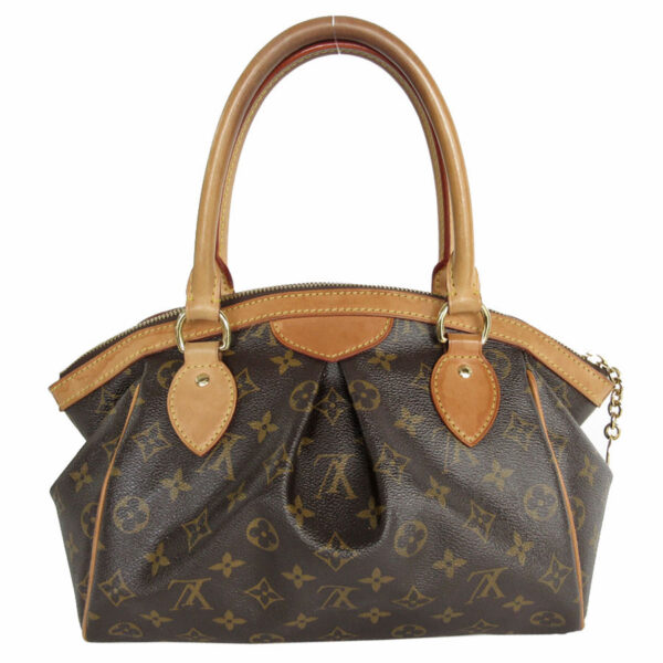 s0264a 1 Louis Vuitton Tivoli PM Monogram Canvas Handbag Brown