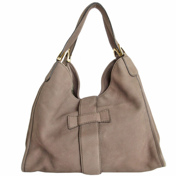 s200a 1 Gucci Nubuck Handbag Brown