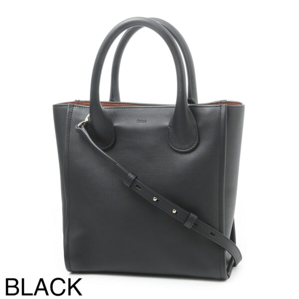 s458f4610 Chloe Joyce Small Tote Bag Leather Black