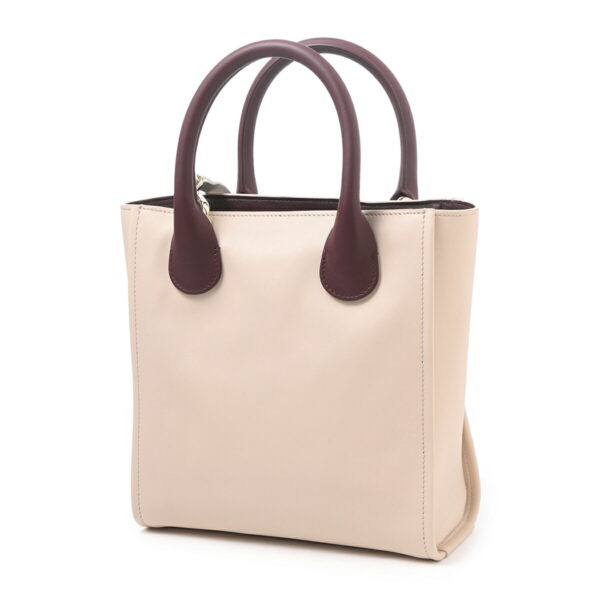 s458f5404 Chloe Joyce Small Tote Bag Leather Cement Pink