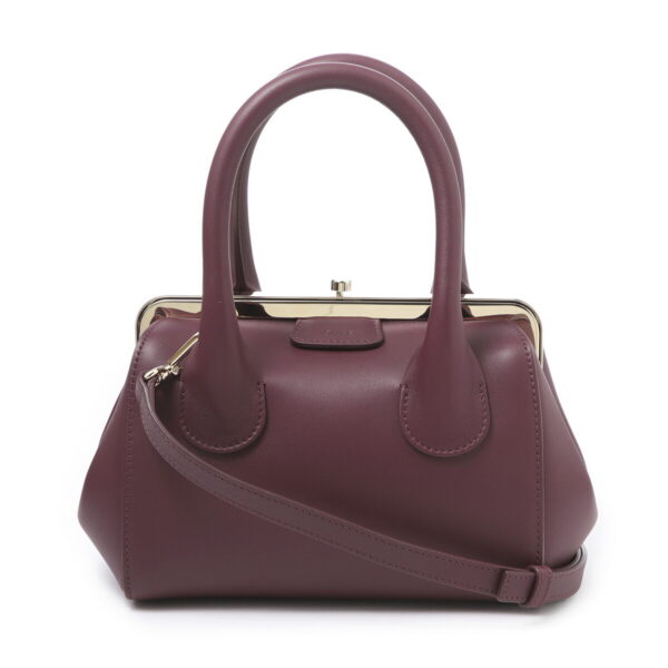 s460f4602 Chloe Joyce Shoulder Bag Leather Burgundy